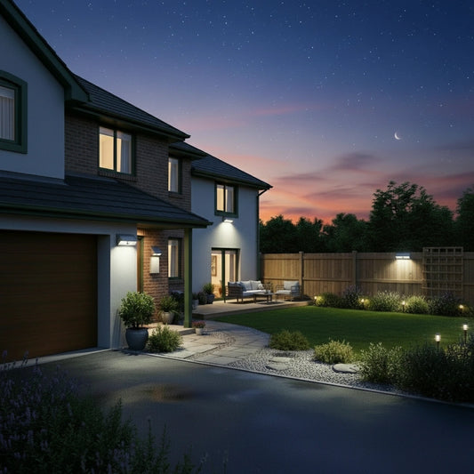 190 LED Solar Motion Sensor Outdoor Wall Light